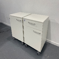 Set of 2 Storage Cabinets image 1